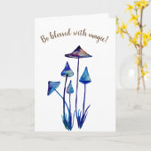 賛美魔法グリーティングカード カード (黄色い花)