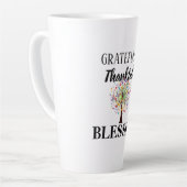 賛美 カフェラテマグ (左アングル)