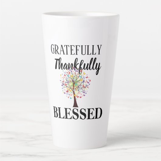 賛美 カフェラテマグ (正面)