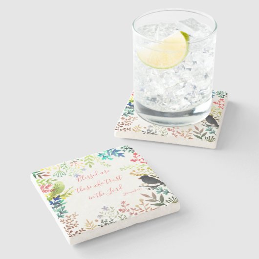 賛美 ストーンコースター (横)