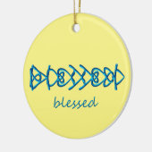 賛美 セラミックオーナメント (左)