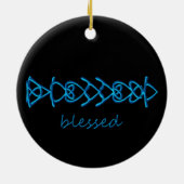 賛美 セラミックオーナメント (裏面)