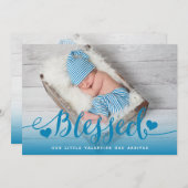 賛美 | バレンタイン生誕発表 シーズンカード (正面/裏面)