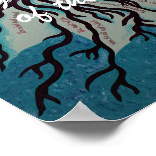 賛美 ポスター (角)