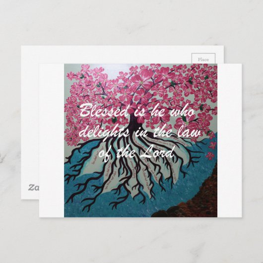 賛美 ポストカード (正面/裏面)