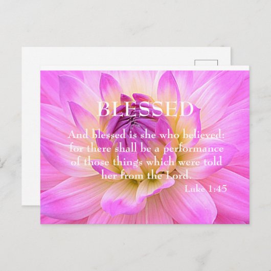 賛美 ポストカード (正面/裏面)