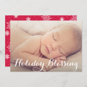 賛美 |休日出産のお知らせ シーズンカード (正面/裏面)
