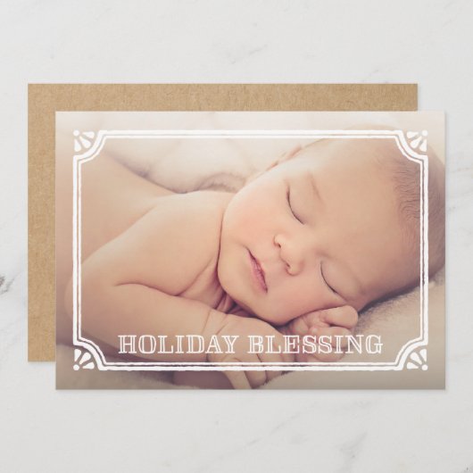 賛美 |休日出産のお知らせ シーズンカード (正面/裏面)