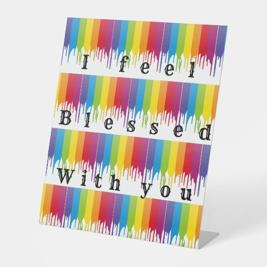 賛美 台座サイン (正面)