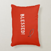 賛美!引用文装飾用クッション アクセントクッション (正面(垂直))