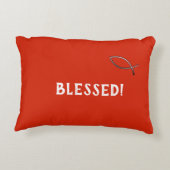 賛美!引用文装飾用クッション アクセントクッション (裏面)