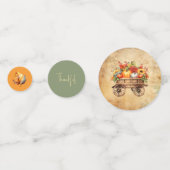 賛美&感謝のテーブル紙吹雪 – 秋の収穫 コンフェッティ (正面)