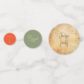 賛美&感謝のテーブル紙吹雪 – 秋の収穫 コンフェッティ (裏面)