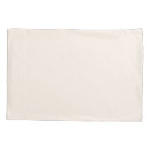 賛美&感謝 – 水彩フローラスローPilo 枕カバー (裏面-左)