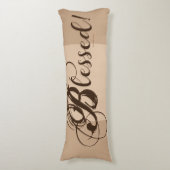 賛美!抱き枕（タン/ブラウン） ボディピロー (正面縦)