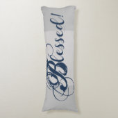 賛美!抱き枕（灰色） ボディピロー (正面縦)