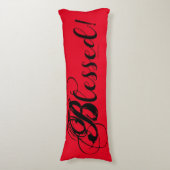 賛美!抱き枕(赤) ボディピロー (正面縦)