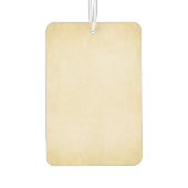 賛美-秋パンプキンとピンクの花 カーエアーフレッシュナー (裏面)