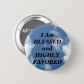 賛美 缶バッジ (正面&裏面)