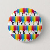 賛美 缶バッジ (正面)