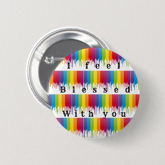 賛美 缶バッジ (正面&裏面)