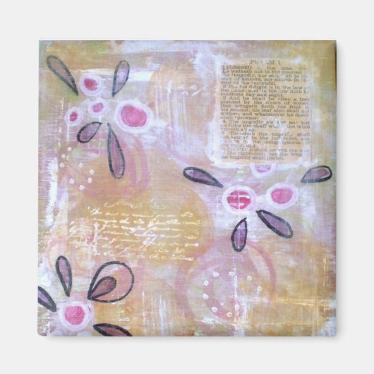 賛美 – 詩編1 マグネット (正面)