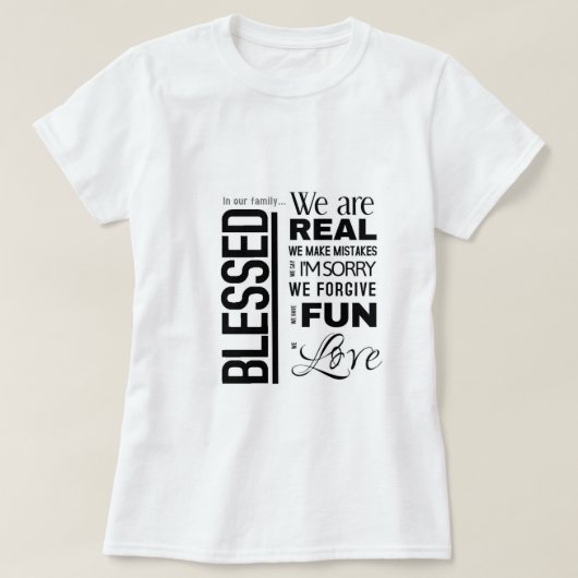 賛美 Tシャツ (デザイン正面)