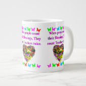 賛美ANDインスパイアの先生デザイン ジャンボコーヒーマグカップ (正面右)