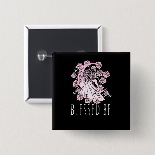 賛美Be 缶バッジ (正面&裏面)