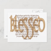 賛美Beatitudes ポストカード (正面/裏面)