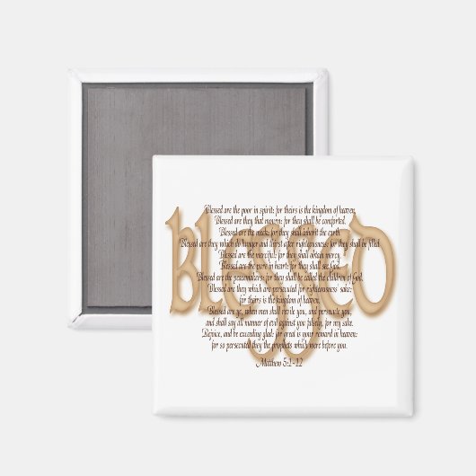 賛美Beatitudes マグネット (正面/裏面)