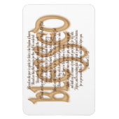 賛美Beatitudes マグネット (縦)