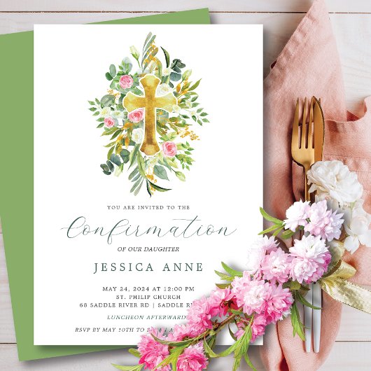 賛美Beginnings確認招待状 招待状