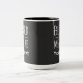 賛美Beyondチョークスタイルパーソナライズされた ツートーンマグカップ (中央)