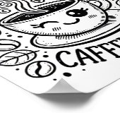 賛美Caffeinated Digital Download ポスター (角)