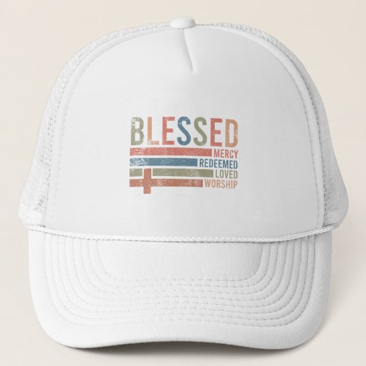 賛美Christian Trucker Hat キャップ (正面)