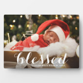 賛美Christmas Easel Back Frameless Photo フォトプラーク (正面)