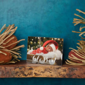 賛美Christmas Easel Back Frameless Photo フォトプラーク (側面)