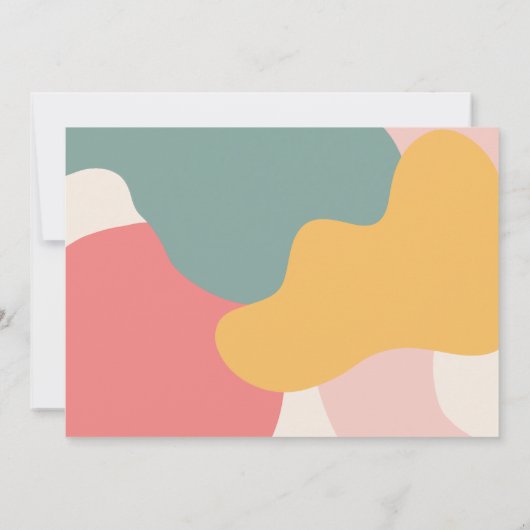 賛美Cute Script感動的 Photo シーズンカード (裏面)