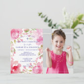 賛美Folids First Holy Communion写真 招待状 (スタンド正面)