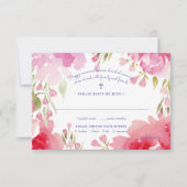 賛美Folids Response Card 招待状 (正面)