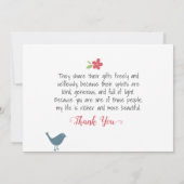 賛美Giversは、あなた同様に – カー感謝していド カード (裏面)