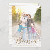 賛美Holiday Photo Card シーズンカード (正面/裏面)