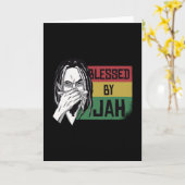 賛美Jah カード (黄色い花)