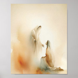 賛美Jesus、デジタルプリントインスパイア、Waterco ポスター