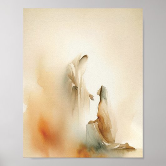 賛美Jesus、デジタルプリントインスパイア、Waterco ポスター (正面)