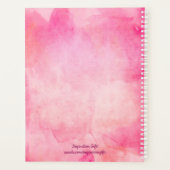 賛美Matthew  5:8はハートに純粋 プランナー手帳 (裏面)