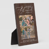 賛美Mom Proverbs 31聖なる書物、 経典3 Photo Collage フォトプラーク (側面)