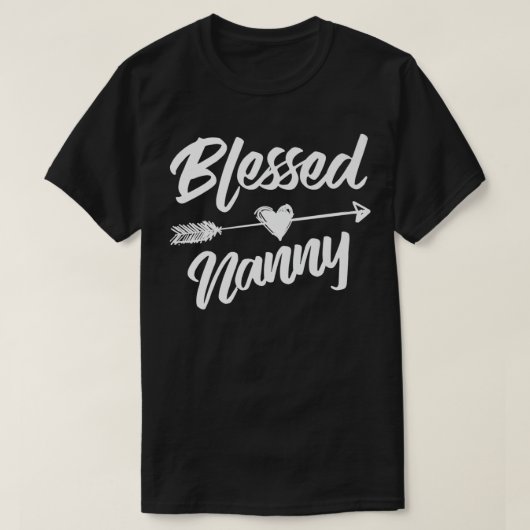 賛美Nanny感謝祭おもしろい祖母のプレゼント Tシャツ (デザイン正面)