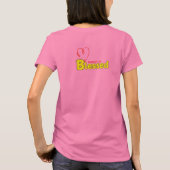 (賛美Number 6:24)女子Tシャツ Tシャツ (裏面)